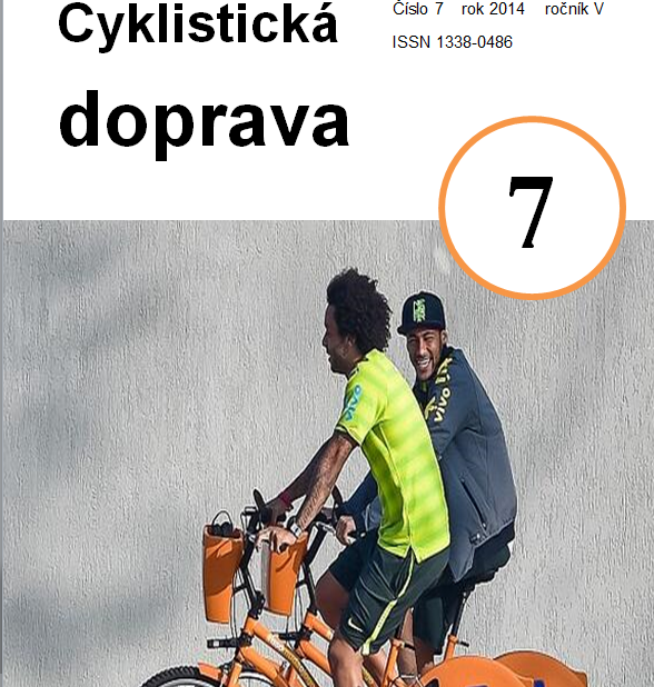 Čítanie na pláži: júlové číslo Cyklistickej dopravy 2014.