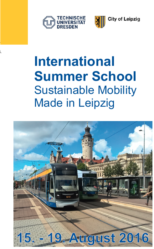 Letná škola o udržateľnej mobilite Lipsko