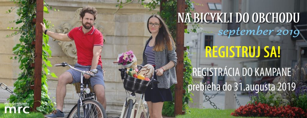 Zapojte sa do kampane Na bicykli do obchodu