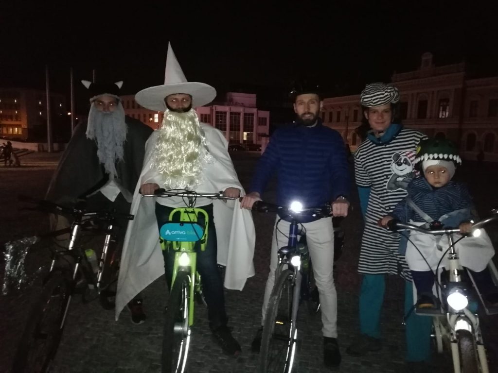 Halloweenska cyklojazda v Nitre